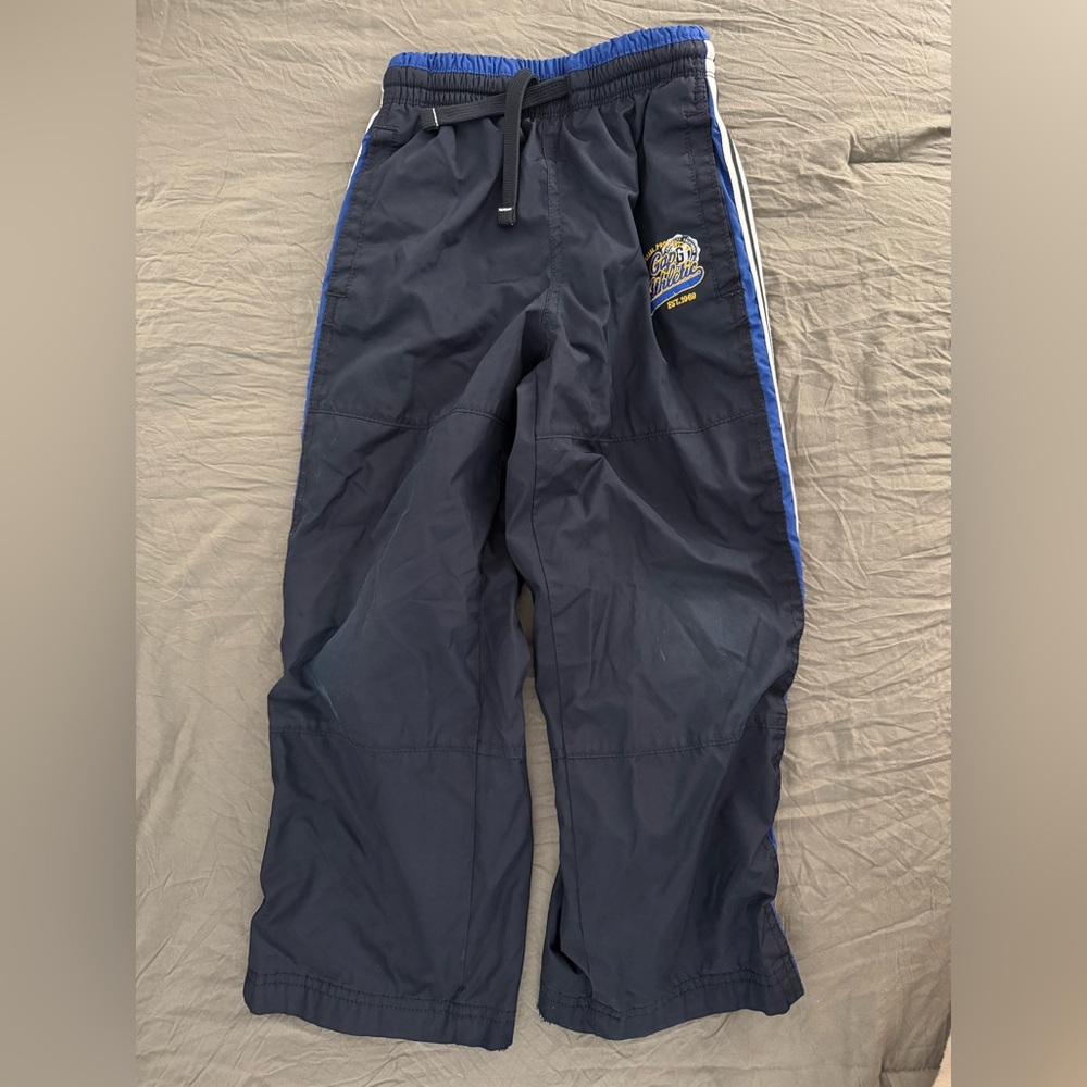 GAP Kids Dark Blue Joggers with Side Stripe